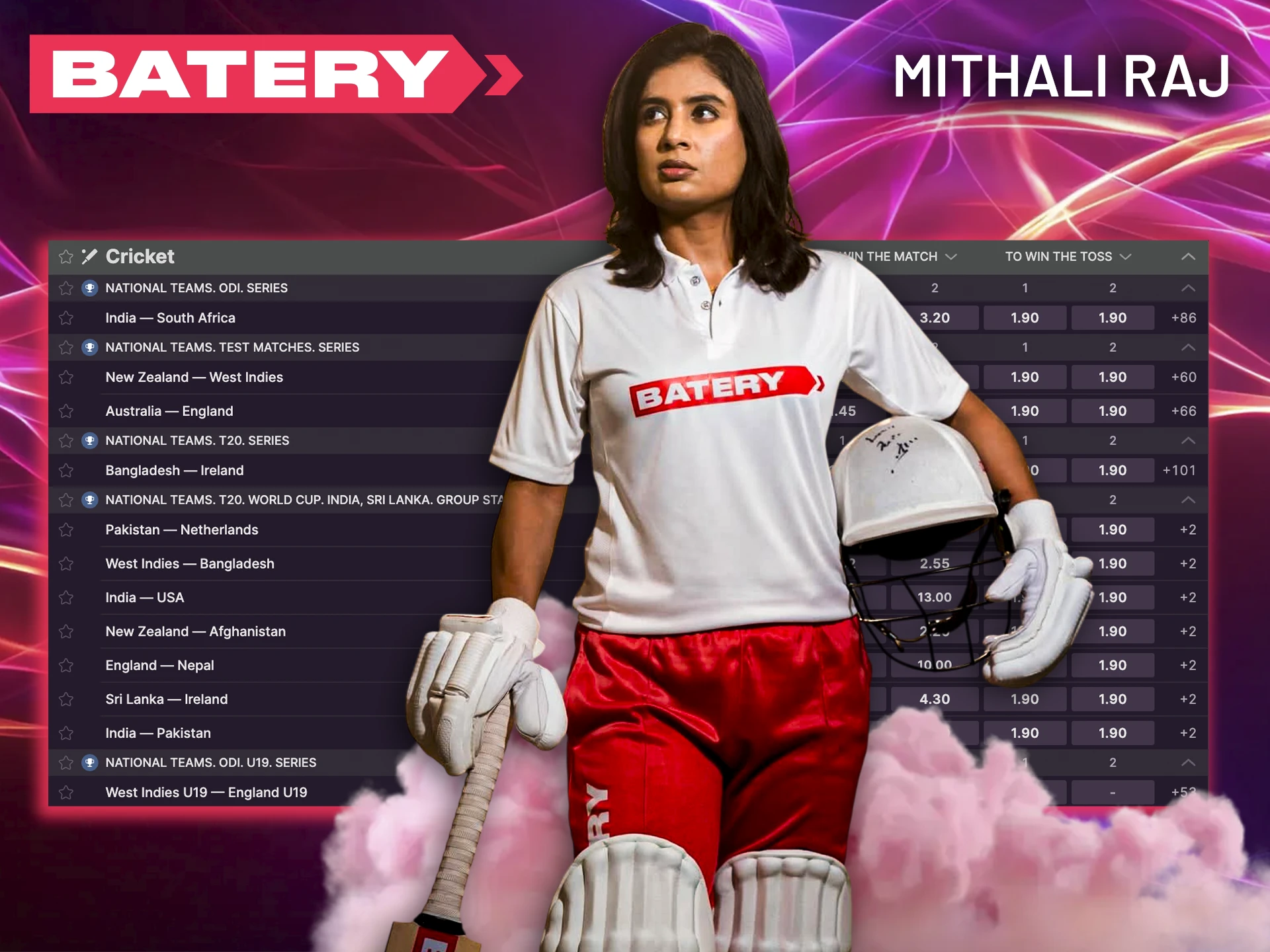 Learn about the major achievements of the great cricketer Mithali Raj, who represents Batery.